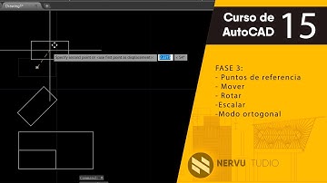 15 CAD Comando Mover Rotar y Escalar