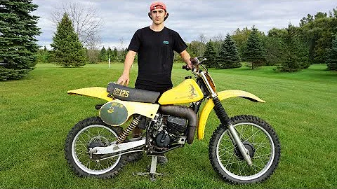 ALIVE After 15 Years! $100 Suzuki Rm 125 Dirt Bike First Ride