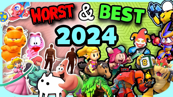 The BEST & WORST Games I Played in 2024