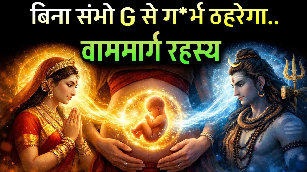 बिना शारीरिक मिलन के ग*र्भ? | शिव-शक्ति का गुप्त रहस्य | वाममार्ग का सत्य 