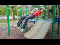 Doing Random Parkour On A Playground 2 | Parkour