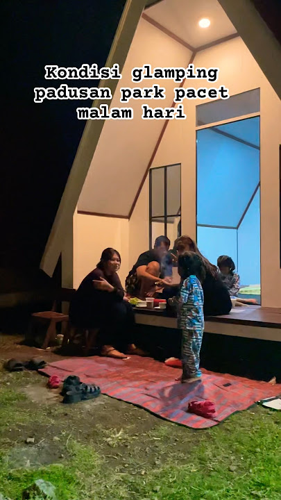 Glamping padusan park pacet mojokerto murah#campingpacet