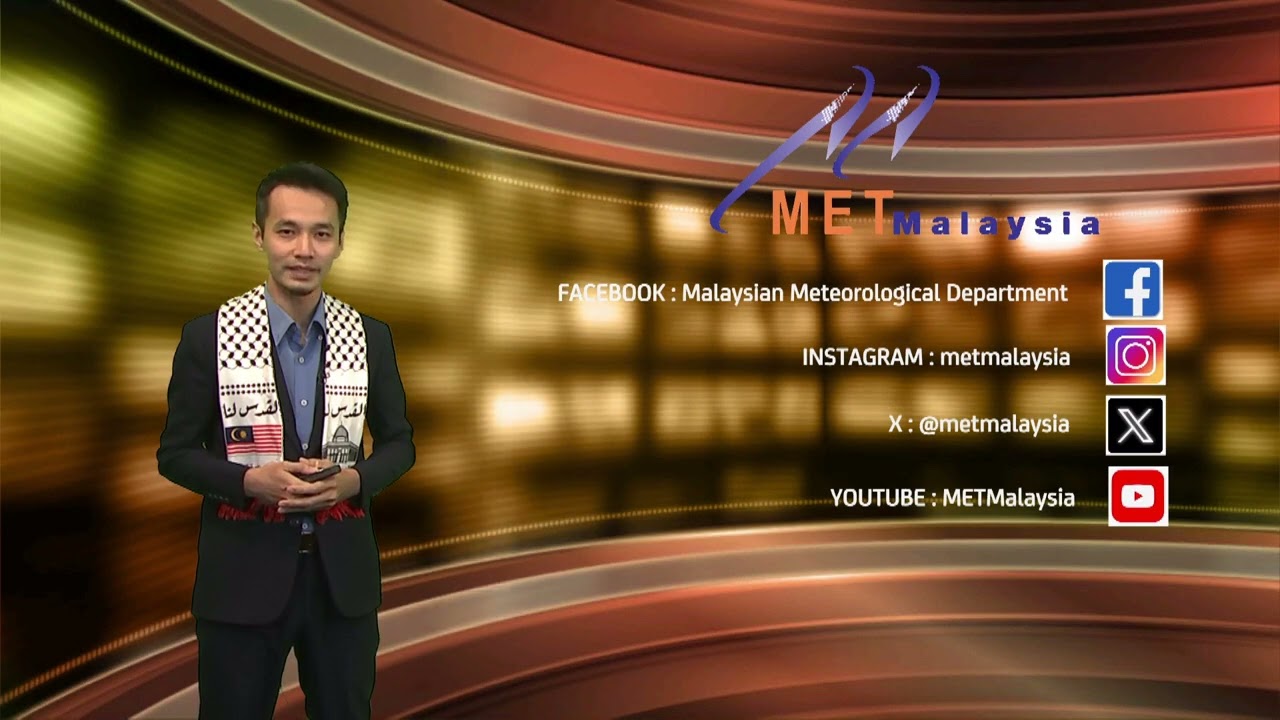 MET MALAYSIA - Laporan Cuaca 24 Mac 2024 (petang)