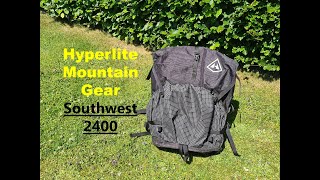【tihc3】Hyperlite Mountain Gear 2400 M Hyperlite Mountain Gear Southwest 2400 Backpack - Black