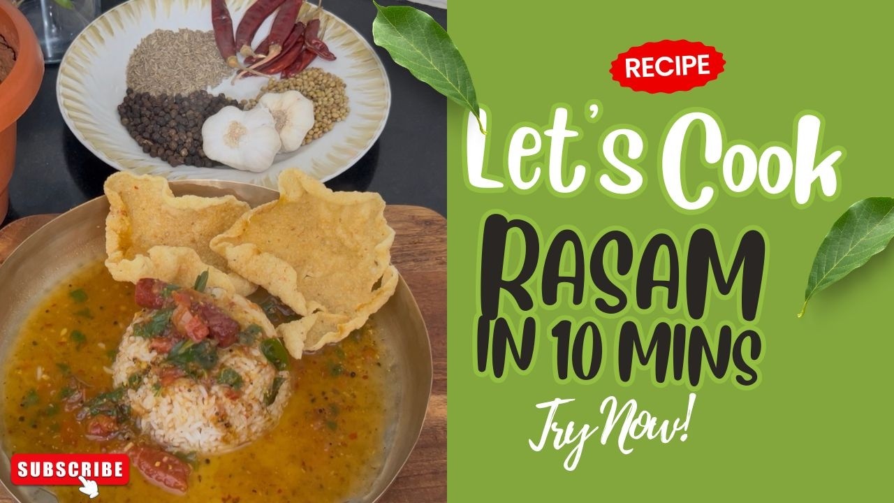 Authentic Pepper Rasam in 10 minutes | 10 ನಿಮಿಷಗಳಲ್ಲಿ ನಿಜವಾದ ಮೆಣಸಿನ ರಸಂ