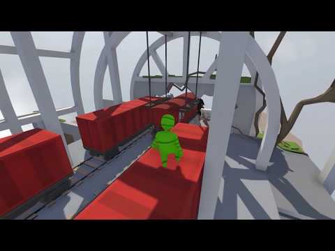 PİJAMASKELİLER KERTENKELE KOMEDİ MACERASI. Human: Fall Flat Oyunu
