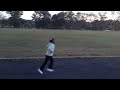 Sianni Wynn's first track practice