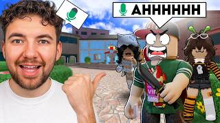 JE TROLL DES ABONNÉS EN VOCAL SUR MM2 😂🎤