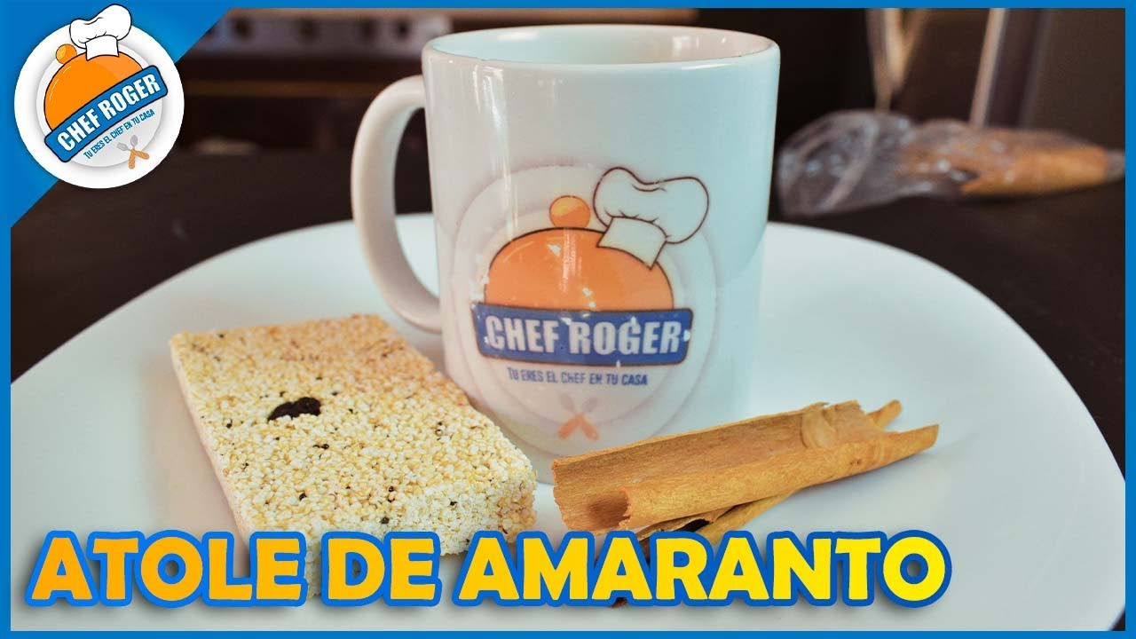 Atole de amaranto, el super atole