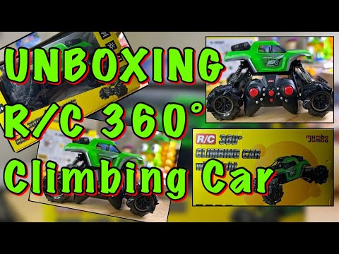 🌈Unboxing R/C 360 Deg Climbing Car🏎️🚙🌈#toy #play #viral