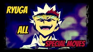 All Ryugas Special Moves Fusion-Fury