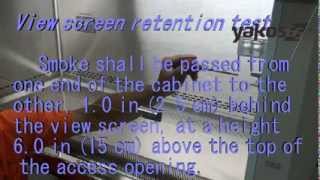 Biological Safety Cabinet_Airflow smoke patterns test