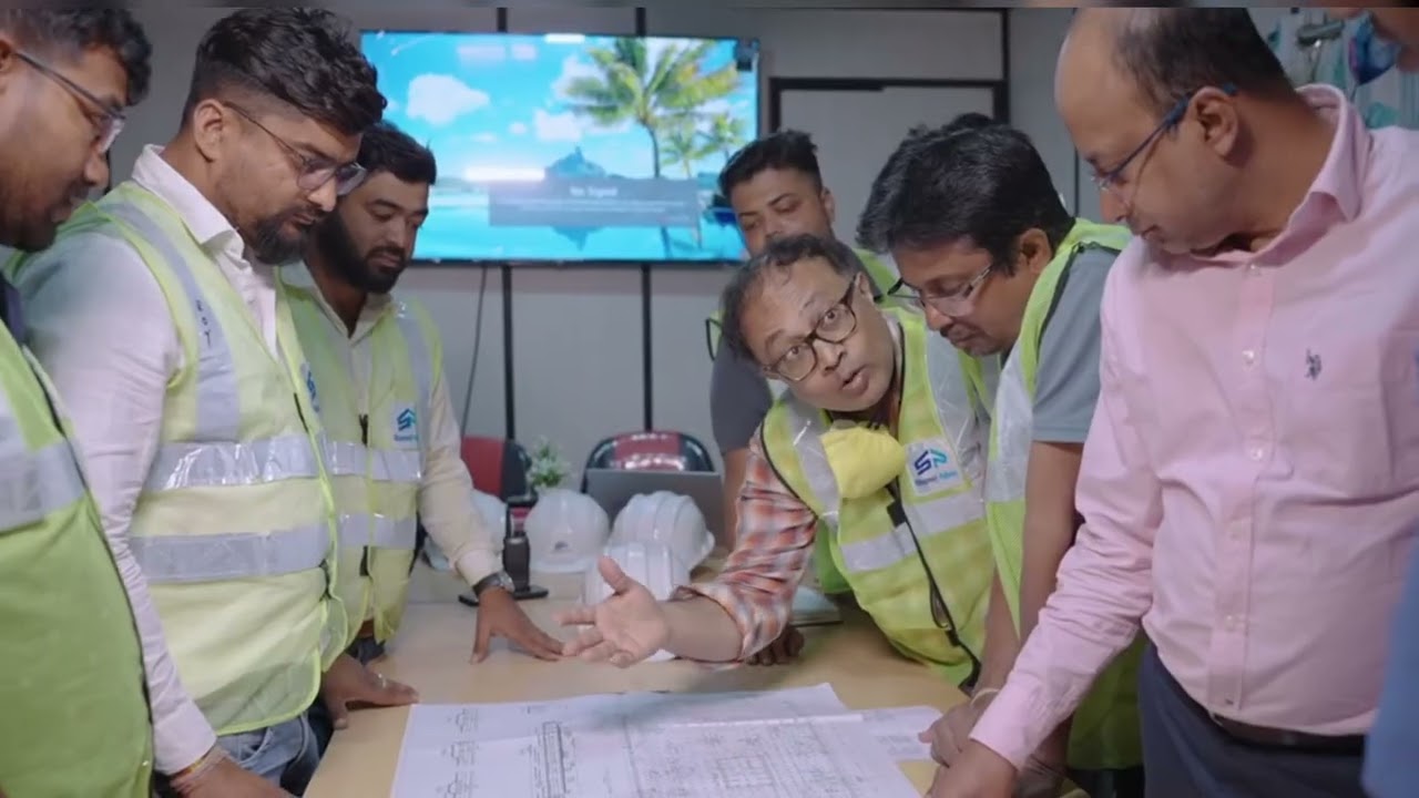 Big concrete at Kolkata One axit project.#youtube #shapoorjipallonji #safety #concrete 