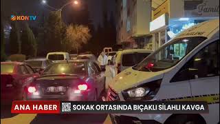 Sokak Ortasinda Biçakli-Si̇lahli Kavga