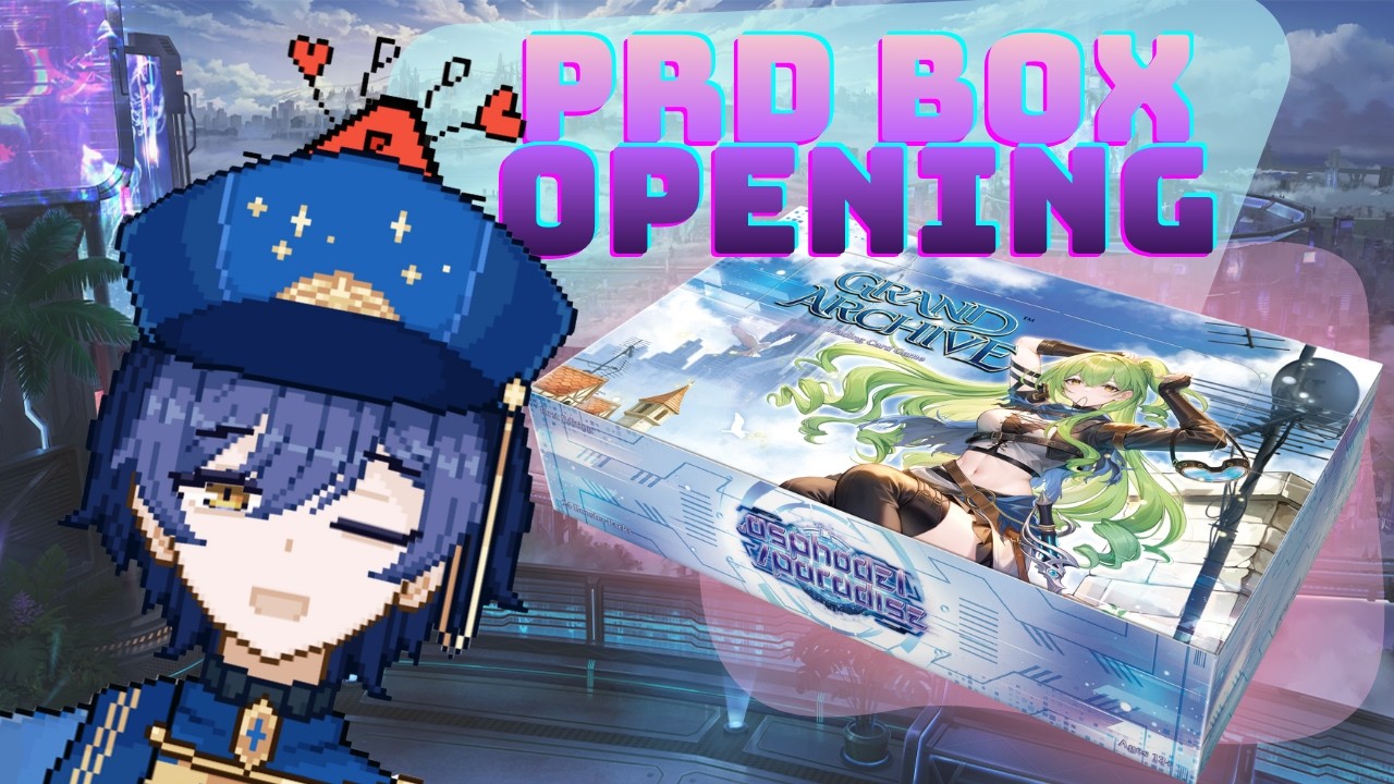 Grand Archive PRD Unboxing! Will i paradise this asphodel and make