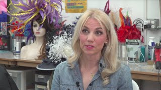 Mississippi woman makes a living off creating custom-made Kentucky Derby hats