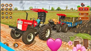 Tractor Farming Simulator 3D – Village Farming & Cargo Tractor Driving | Android Gameplay 😱 screenshot 3