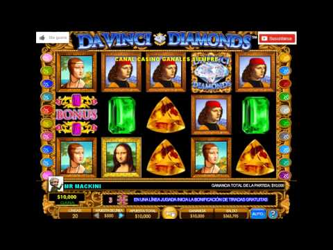 DAVINCI DIAMONDS Casino; Juege Y Gana $150,000 En 10 Min