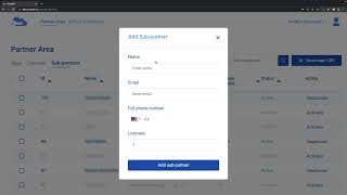 CloudKii® | How to Activate A sub-partners account