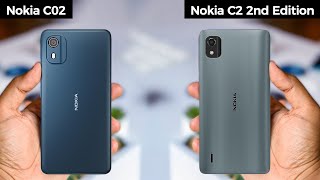 Nokia C02 vs Nokia C2 2nd Edition  :  Which Is Right for You?