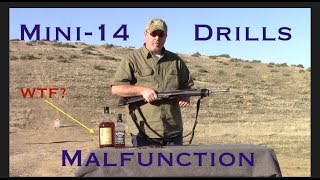 Ruger Mini-14 - Malfunction Drills w/ Drunk Mike!