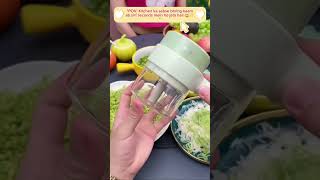 Sabzi chopping ab no stress, no mess! 🥕💚 Ye gadget kitchen work ko super easy bana deta hai. 😍