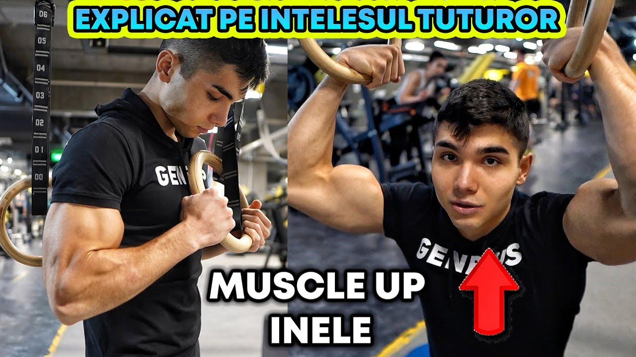 Cum Faci MUSCLE UP LA INELE I Pentru INCEPATORI I INTERMEDIARI