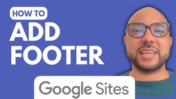 How to Add a Footer in Google Sites