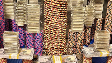 💰NEARLY BANKRUPT the CASINO with this 1 Quarter Challenge! 😱(MASSIVE HIGH LIMIT COIN PUSHER JACKPOT)