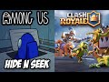 Playing CLASH ROYALE AND AMONG US with Chat!