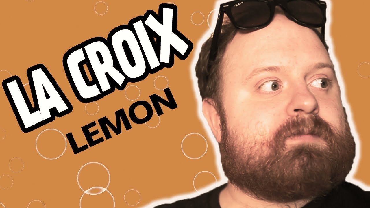 Dear Drinks Man: La Croix - Lemon - Review