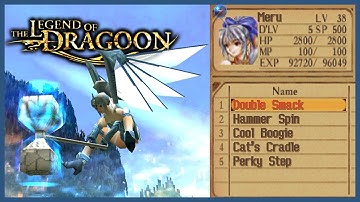 Meru | Additions, Victory Poses, Dragoon Transformation and Magic | The Legend of Dragoon | PS1