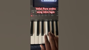 Thumbnail of vellai puraa ondru song intro bgm #tuneofjebastin #shorts #howtoplaysonginkeyboard