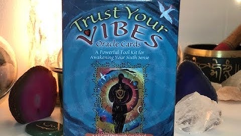 ❤️Trust Your Vibes ❤️Oracle cards by Sonia Choquette Unboxing - Spiritual messages for you!