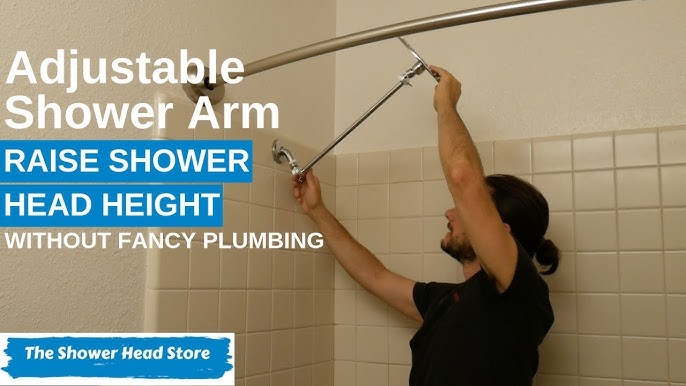 Top 4 Ways to Raise Shower Head Height (Without a Plumber!)