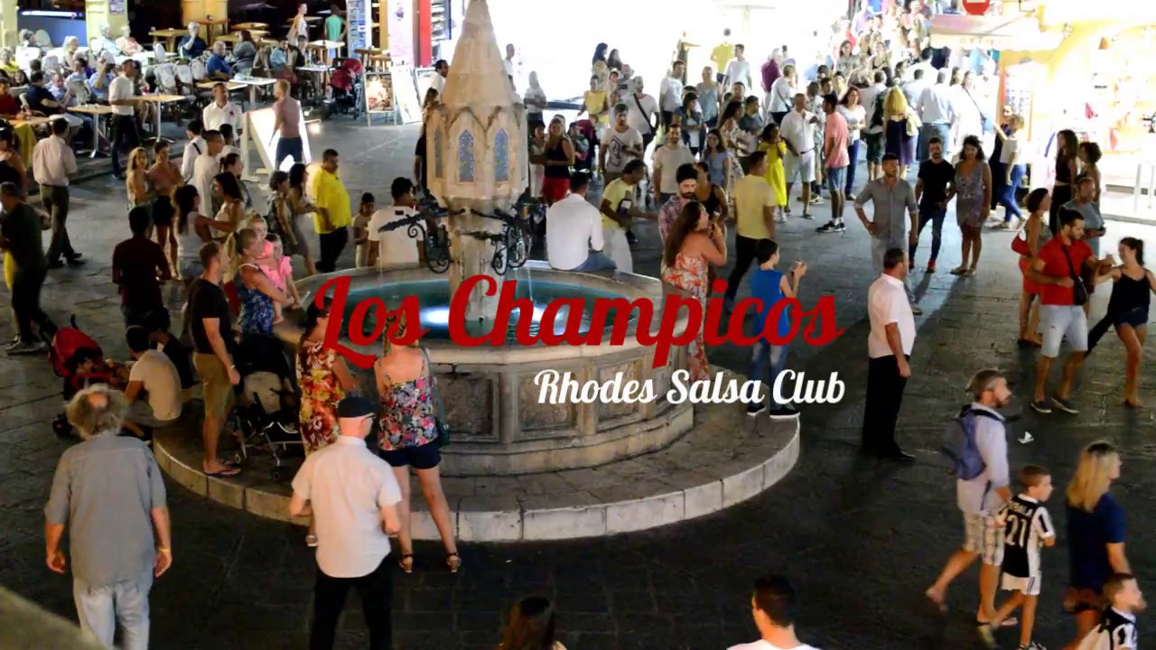 Rueda de Casino Flash mob - Rhodes Greece - YouTube