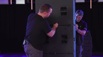 JBL VTX B18 Subwoofers Rigging & Derigging Tutorial