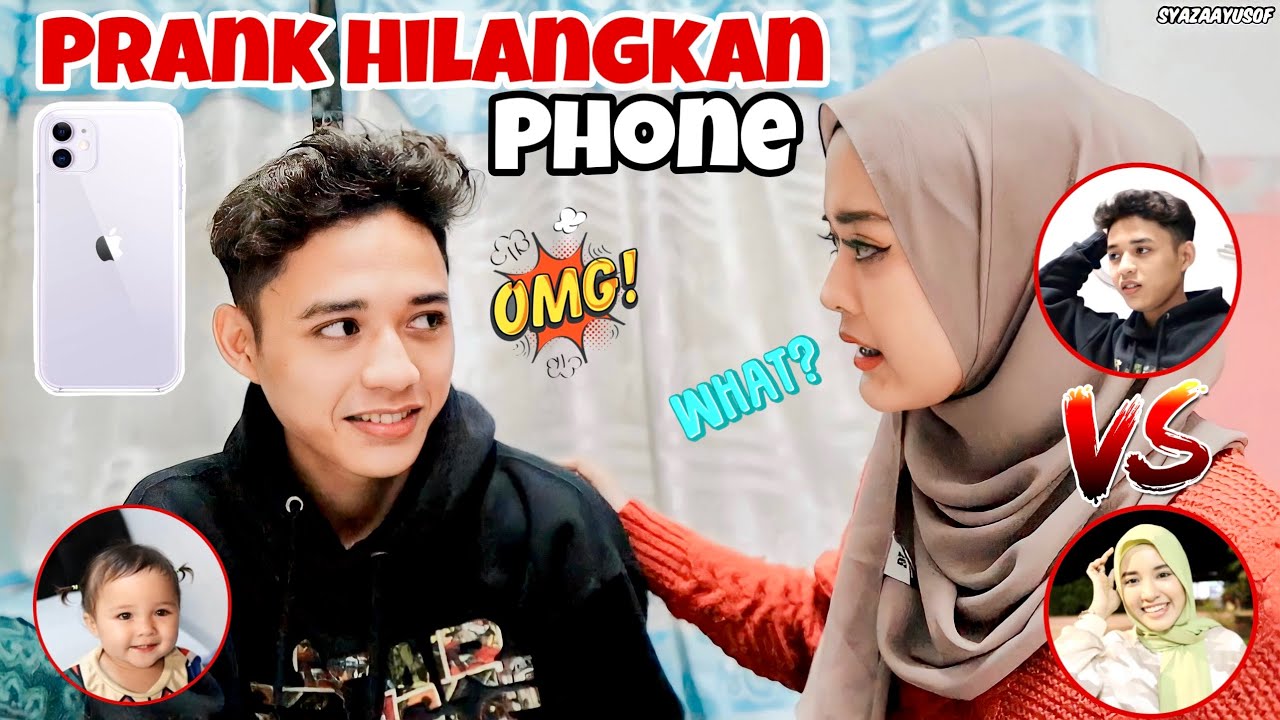 PRANK Hilangkan Phone Syhfit , dia mengamuk teruk 🥵