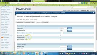 Activate a Teacher in PowerScheduler