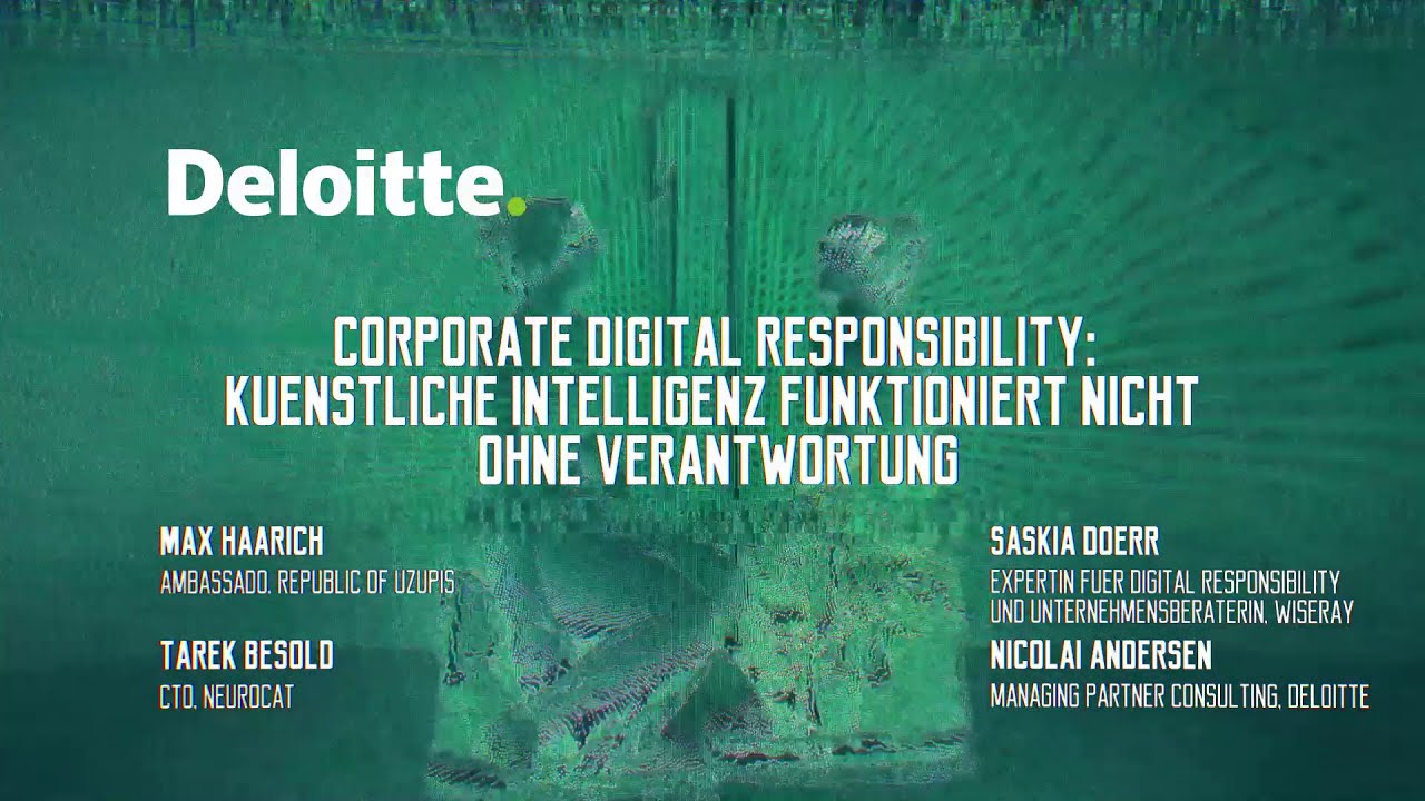 New Update Corporate Digital Responsibility: Künstliche Intelligenz funktioniert nicht ohne Verantwortung