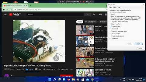 Windows 11 3.8GHZ AMD Duron Vaporizing Overclocking Explosion! has BSOD