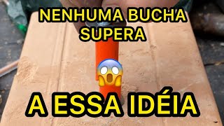 Dica para substituir BUCHA - CRIAMOS uma super RESISTENTE