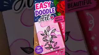 “Creative Leaf Doodle Design 🌸 Simple Art Tutorial” #diy #art #craft #shorts #handmade #ytshorts #yt