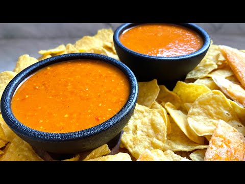 SALSA ROJA - Taqueria Style | Perfect w/ Chips, Tacos, Quesadillas & Burritos