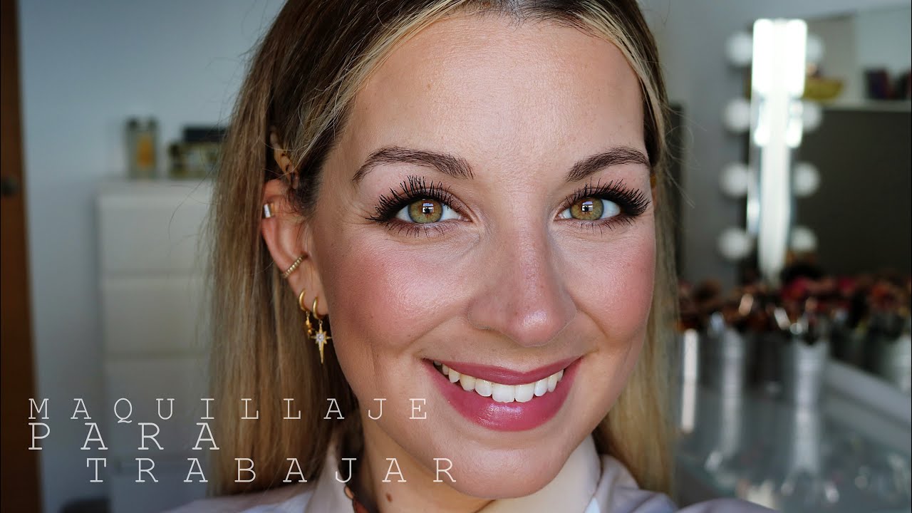 MAQUILLAJE PARA IR A TRABAJAR ( FÁCIL Y RÁPIDO) ⎮ @SAN.SETT #maquillajeoficina #tutorial