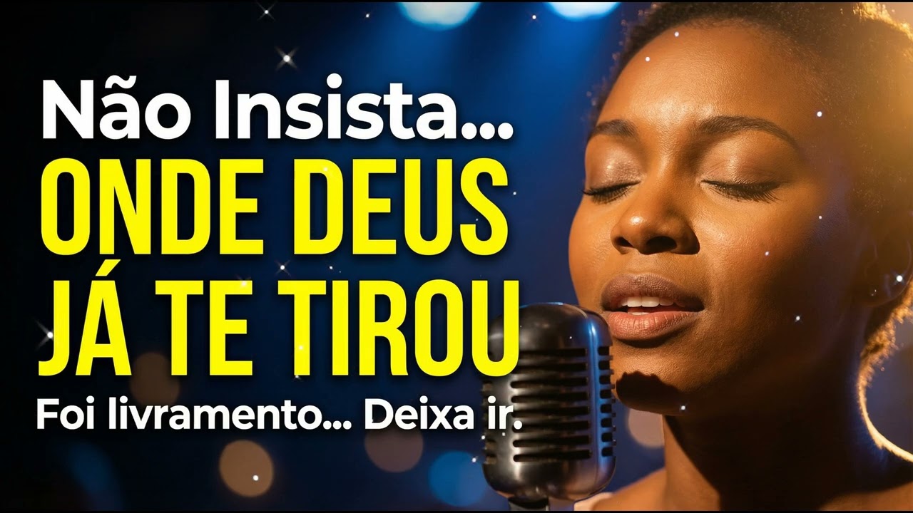 Não insista… ONDE DEUS JÁ TE TIROU | Inspirado Aline Barros | Música Gospel | Louvor Gospel