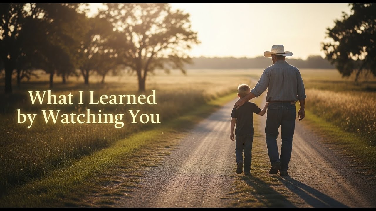 What I Learned by Watching You | Father to Son Legacy Song - Inspired by Johnny Cash