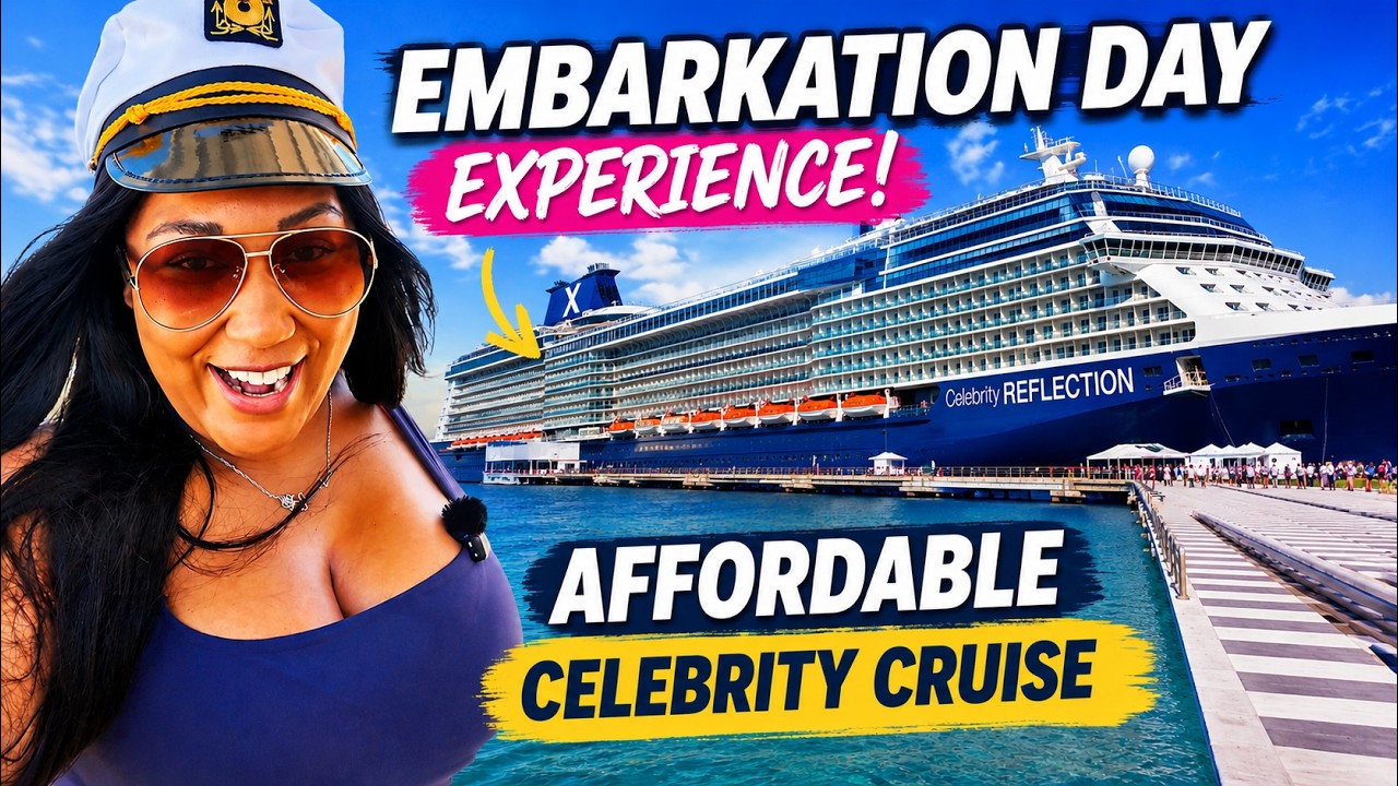 Solo Cruisers Unite on Celebrity Reflection | Embarkation Day Vlog