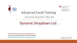 Ep 26 Dynamic Dropdown List