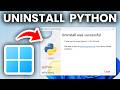How To Completely Uninstall Python From Windows 11/10 - Full Guide